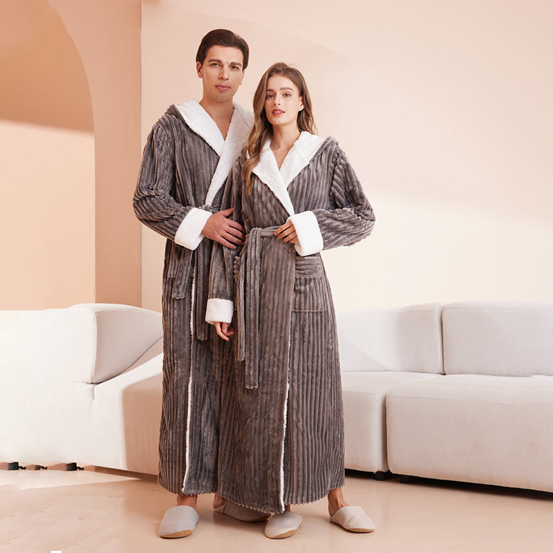 Couple's sleeping robe European size extra long