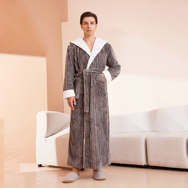 Couple's sleeping robe European size extra long